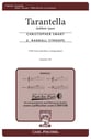 Tarantella TTBB choral sheet music cover